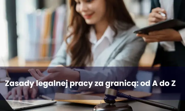 Kobiety analizują zasady legalnej pracy za granicą. To kluczowy etap w poszukiwaniu pracy marzeń.