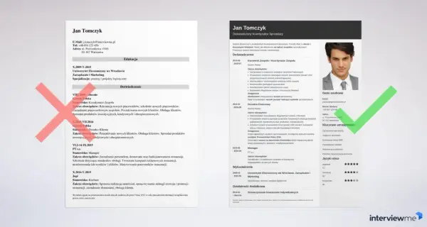 CV Jana Tomczyka: doświadczenie w sprzedaży, zarządzaniu zespołem i obsłudze klienta. Wpisz swoje kwalifikacje zawodowe, by podkreślić sukcesy.